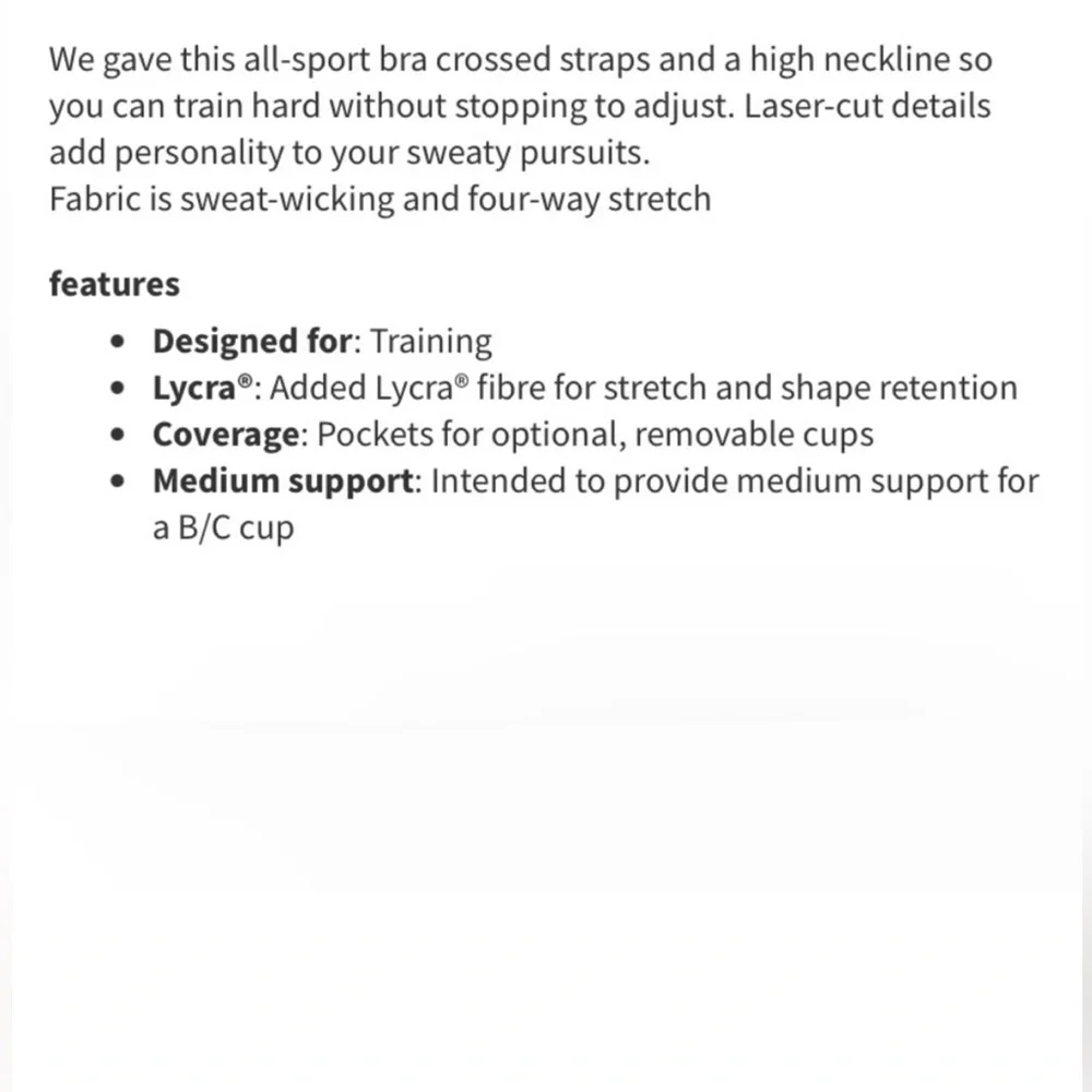 Lululemon Colour Me Quick Sports Bra (Size 4) - Picture 4 of 8